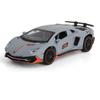 1/32 масштаб литой спортивный автомобиль модель игрушка Lambor LP780-4 литой металл высокая имитация модель автомобиля со звуком свет игрушки для детей подарки