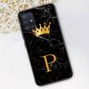 Gold Crown Letter Queen Case for Samsung Galaxy A52 A12 A53 A51 A32 A21s A22 A31 A72 A02s A13 5G A11 A41 Silicone Phone Cover