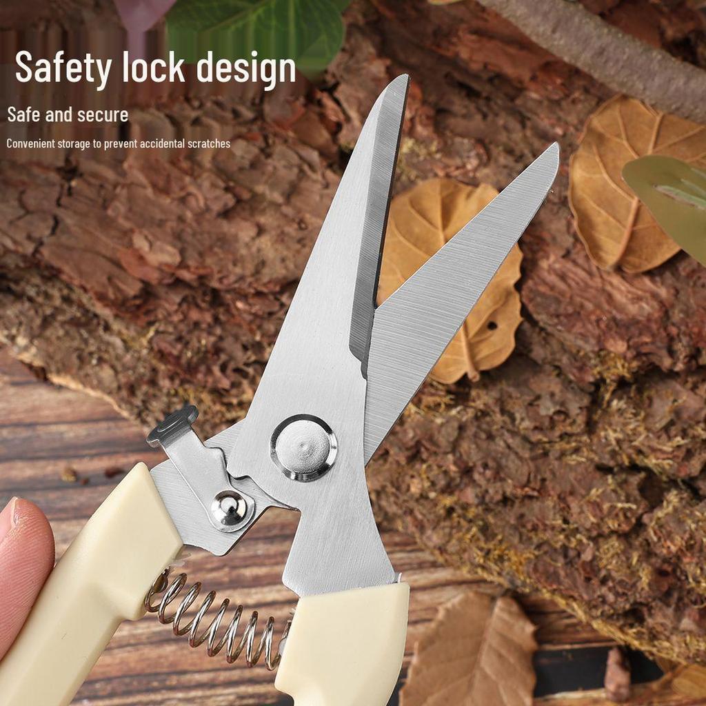 Handcrafted Floral Pruning Shears for Trees and Flowers