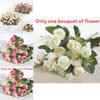Elegant Faux Camellia Sp Rose Bud Wedding Decoration Floral Arrangement Made Of Silk For Home And Event Use