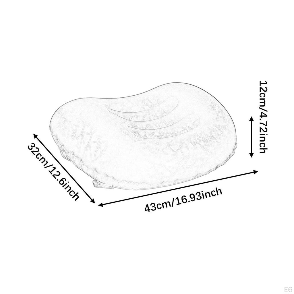Надувная подушка для кемпинга, дорожная, удобная, многофункциональная, эргономичная, сжимаемая, компактная