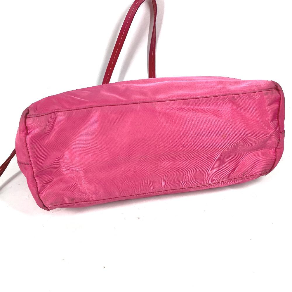 PRADA logo Bag Shoulder Bag Tote Bag Shoulder Bag Nylon / enamel pink