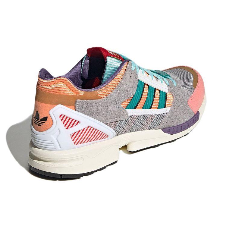 adidas Мужские кроссовки ZX 10/8 Candyverse Серый Розовый Зеленый GX1085