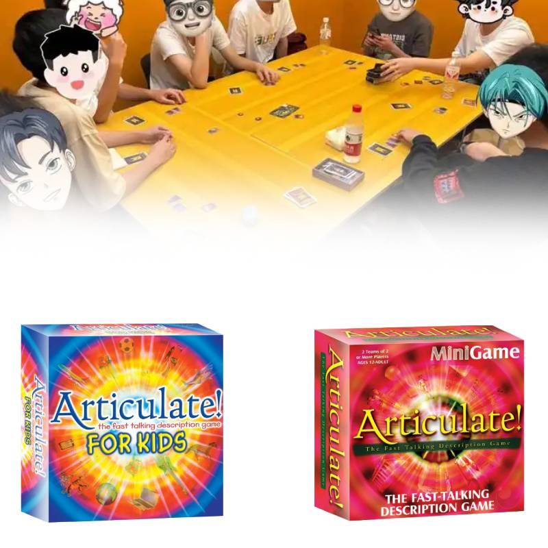 Настольная игра Articulate Английская Интерактивная Семейная Развлекательная Игрушка Для Детей И Взрослых
