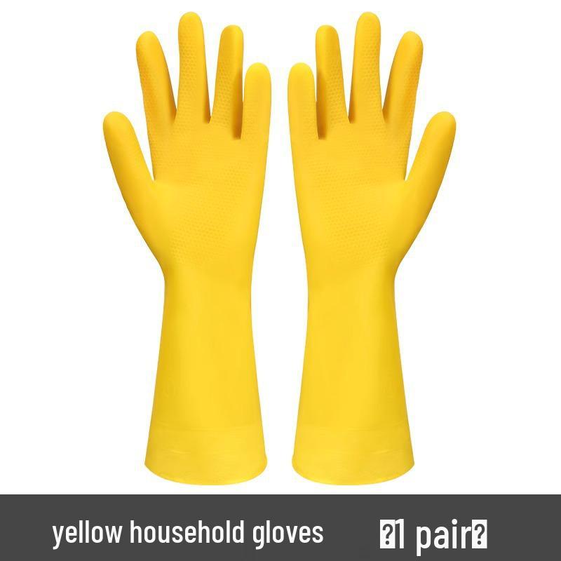 Durable Waterproof Latex Nitrile Cleaning Gloves for Household and Kitchen Tasks