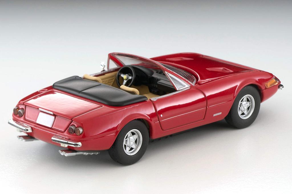Tomytec Tomica Limited Vintage TLV Ferrari 365 GTS4 Red Finished Model 311546 1/64