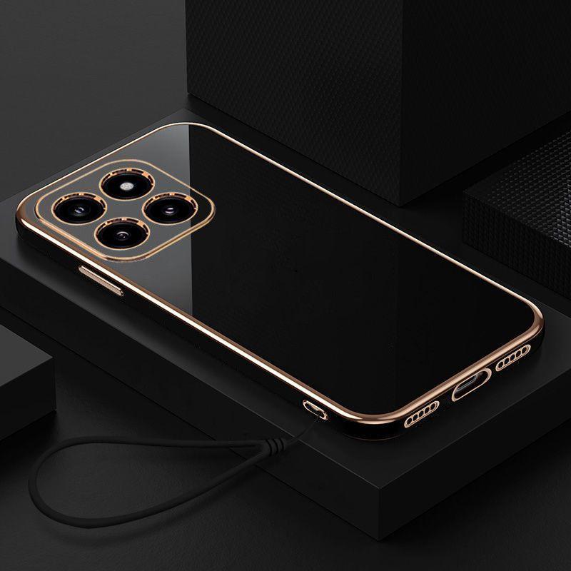 Для Xiaomi 14T Pro Чехол Xiaomi 14T Чехол для телефона Mi 14T Pro Чехол 14t Роскошный квадратный чехол с защитой от ударов Силиконовый чехол-накладка Fundas