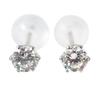 [New] Pt900 Diamond Studs 0.17ct, 0.17ct Earrings / G518-95
