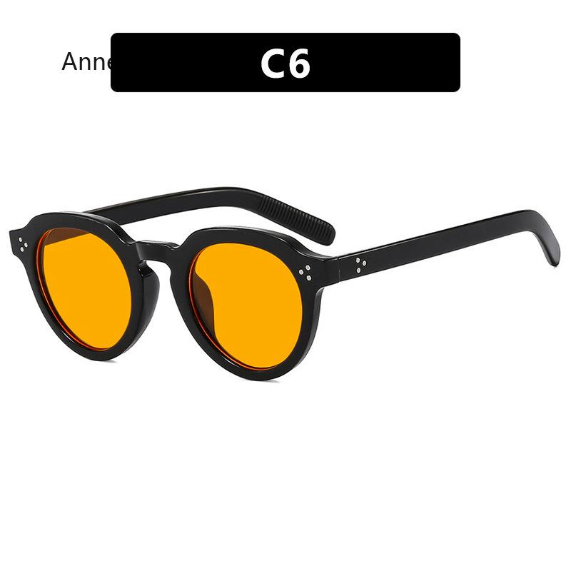 High Quality Acetate Sunglasses For Men Women Oval Round Eyeglasses Frames Japanese Style Designer Driving Travel Glasses UV400