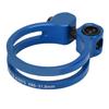 31,8 мм хомут для подседельной трубы из алюминиевого сплава, полый хомут для подседельной трубы для горного шоссейного велосипеда, синий