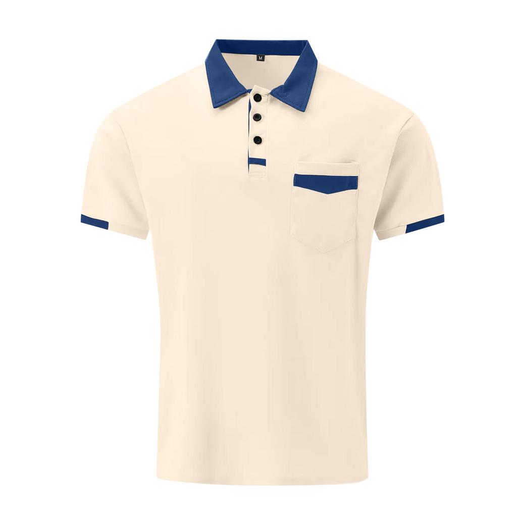 Мужская рубашка Суперлегкая повседневная мужская одежда с коротким рукавом