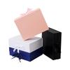 White Large Flip Lid Gift Box with Ribbon - Universal Folding Empty Box