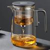 Home Tea Infuser Pot With Insert Leakage Proof Anti-Scalding Handle Press Control Teapots For Loose Tea Flower Tea