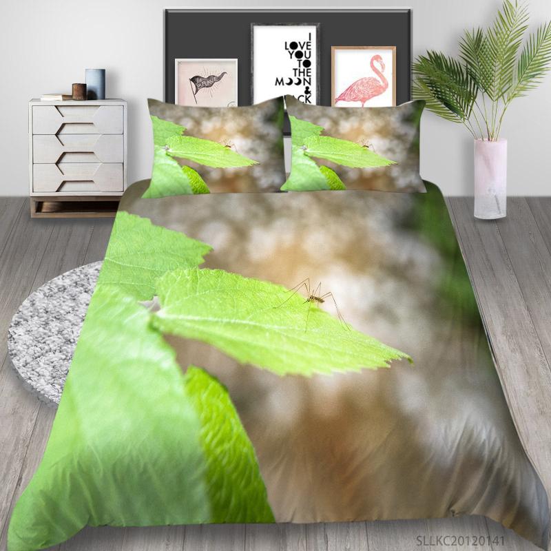 Duvet Cover Washed Breathable Home Bedding Set Microfiber Children Teen King Double Size Highly Quality Misquito Quilt Cover