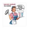 Sarcastic Housewives Wall Calendar – Humorous Monthly Planner For Kitchen Or Home Wall