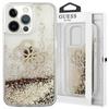 Guess Guhcp13Xlg4Ggo iPhone 13 Pro Max 6,7 Золотой/Gold Жесткий чехол 4G Большие жидкие блестки