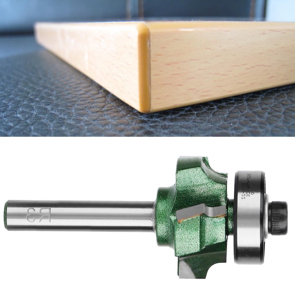 Edge Trimmer Router Bit R1/R2/R3 Woodworking Milling Cutter 4 Teeth Trimming Cutter Edge Trimmer Router Bit