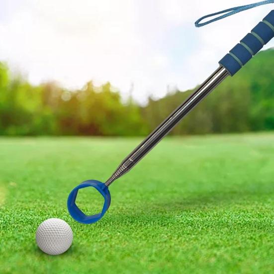 Телескопический инструмент для извлечения мячей для гольфа, инструмент для извлечения мячей из нержавеющей стали, инструмент для захвата мячей для гольфа, аксессуары для гольфа для мужчин