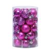 Christmas Tree 40mm  Decoration Balls– Hanging Ornament Christmas Tree Decoration Traditional Party Supplies Decorative Hanging Baubles