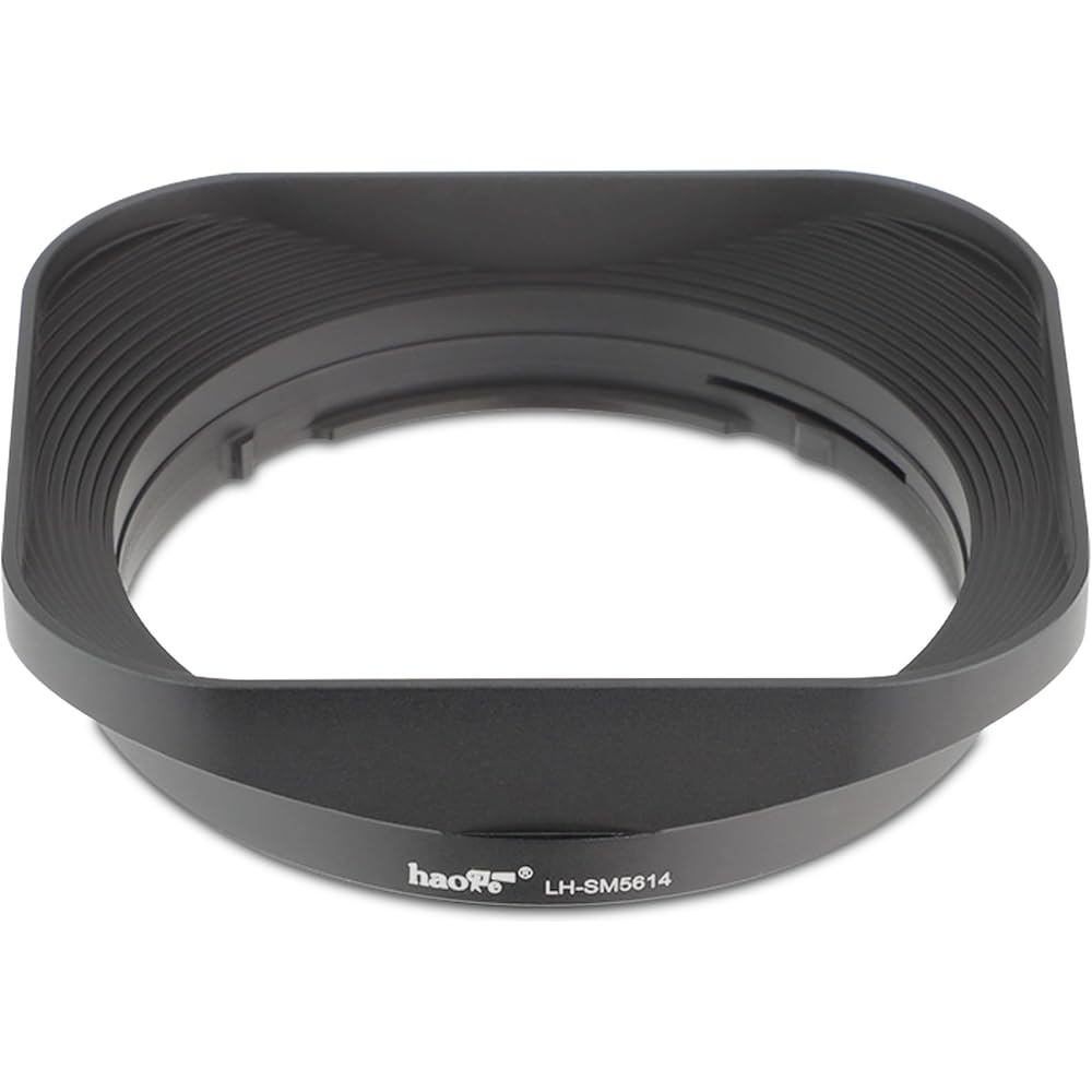 Haoge Bayonet Square Metal Lens Hood for Sigma 56mm F1.4, 18-50mm F2.8 DC DN | Contemporary Lenses, LH-SM5614