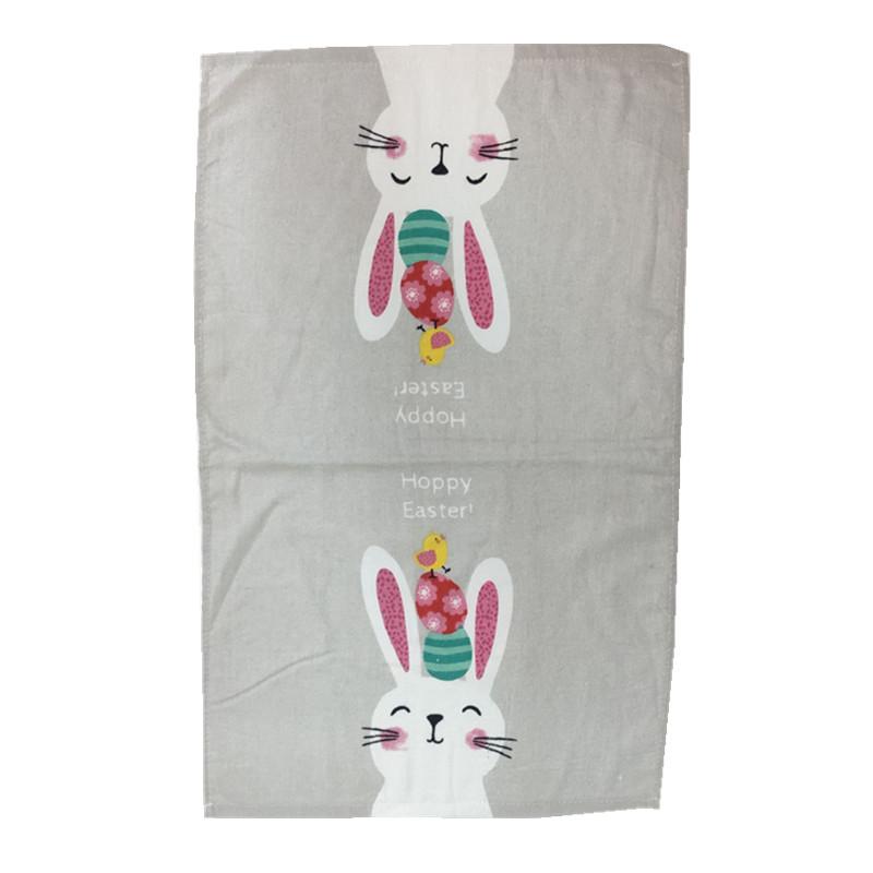 1Pc 41x64cm Thicken Flower Fruit Printed Cotton Kitchen Tea Towel Dish Cleaning Cloth Table Napkins Cooking Tool