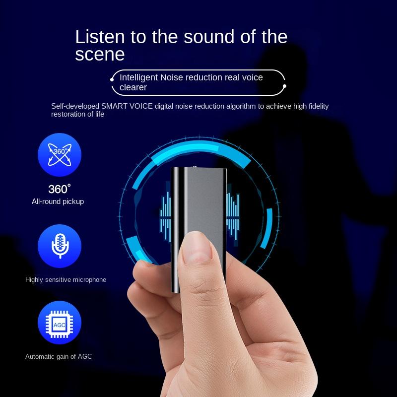 Мини-диктофон с зажимом, 25 часов, 8 ГБ, 16 ГБ, 32 ГБ, временная метка, маленький активированный USB-флеш-накопитель, ручка для записи, Ditachphone, Mp3-плеер