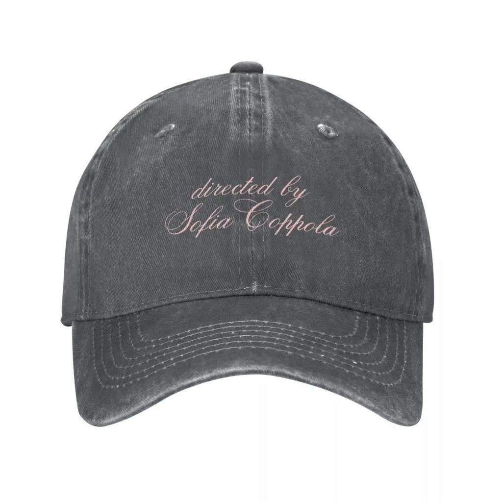 directed by Sofia Coppola Baseball Cap Mountaineering Unisex hat Hood Golf Hat Unisex Womens Beach Unisexs