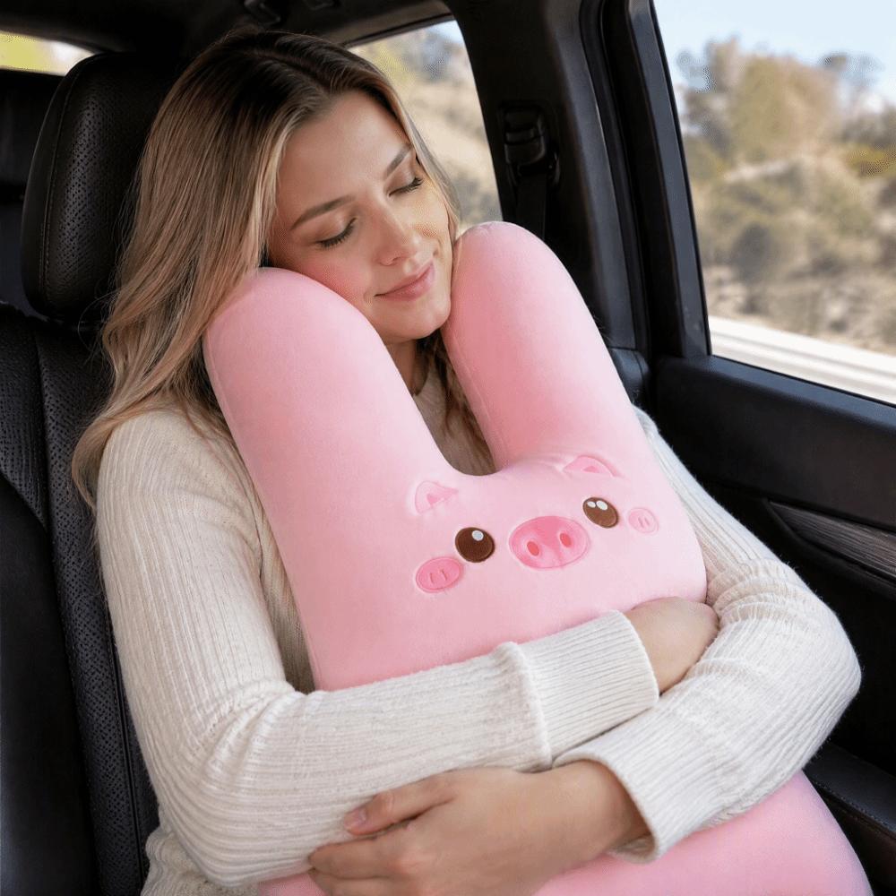 Comfortable Kids Car Pillow Cartoon Seat Belt Cover Car Seat Cushion For Kids Children