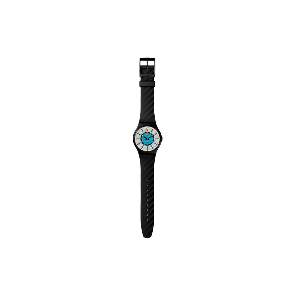 Swatch Мужские серые часы 41 мм SO32B119 SO32B119