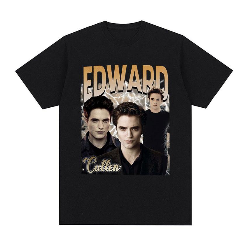 Movie Cullen Retro Graphic TShirt Unisex fashion Retro short sleeve Tshirt Unisex summer ONeck Cotton tshirts streetwear