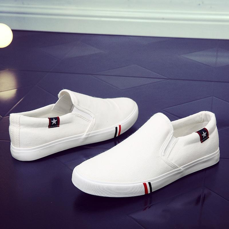 Мужская повседневная обувь Дышащая и легкая универсальная мужская парусиновая обувь Женская обувь для ленивых