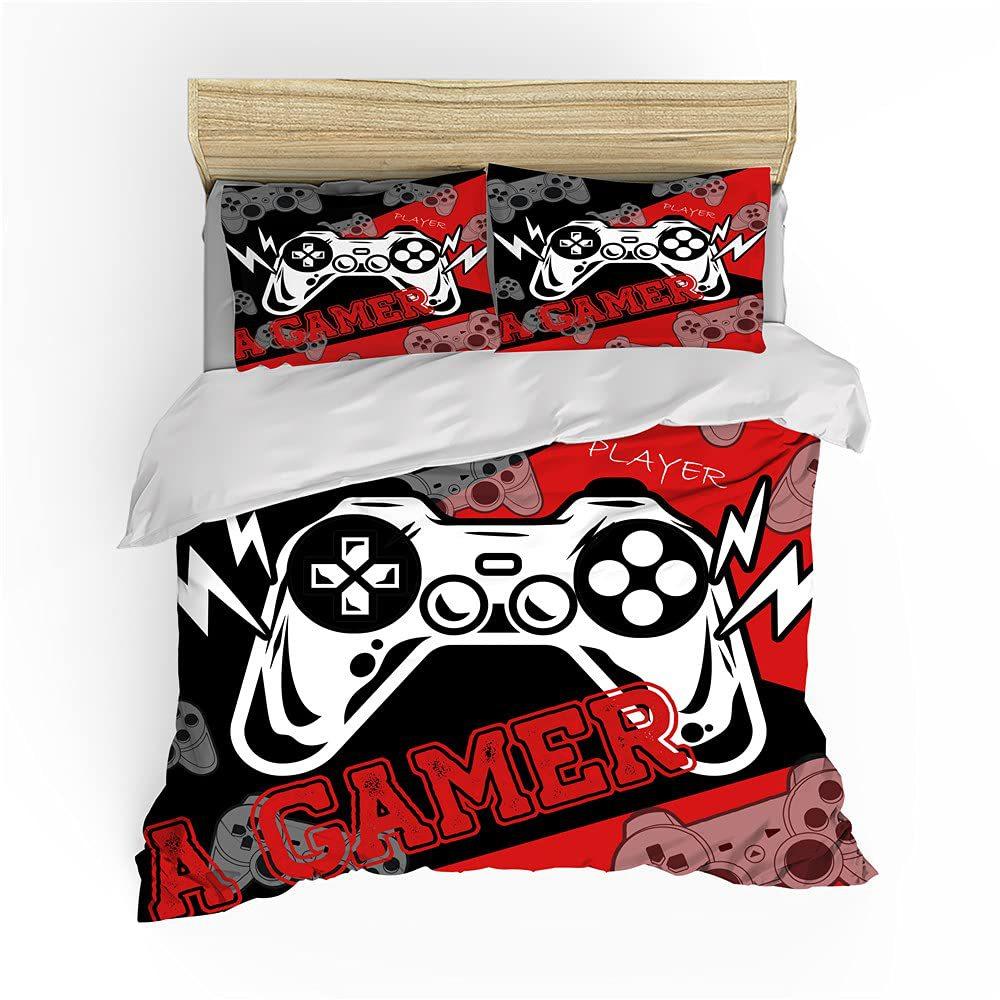 Постельное белье Геймпад Пододеяльник из трех частей