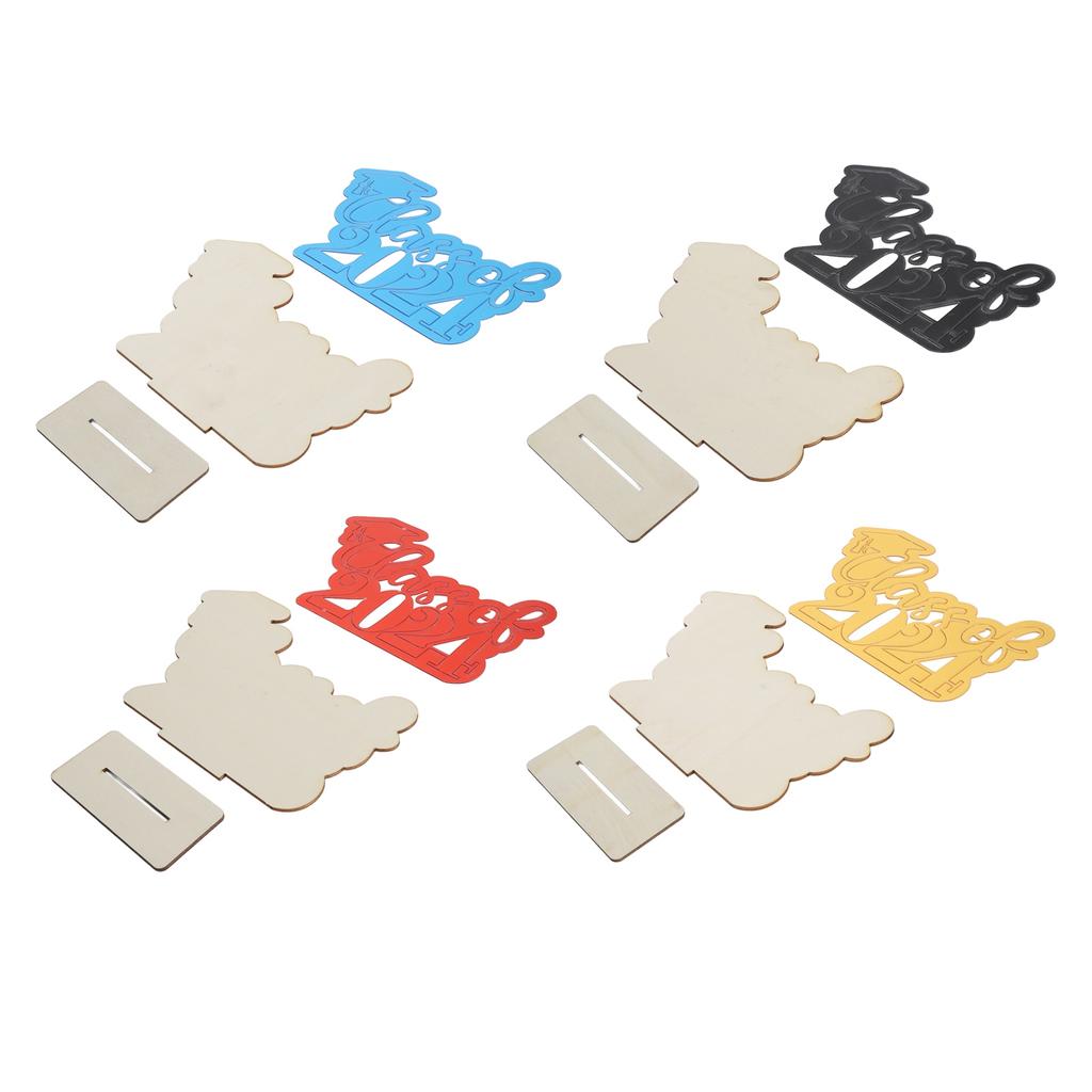2024 Graduation Wooden Table Centerpieces Graduation Party Decorations Table Centerpieces Sign for H