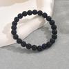 Новый простой ретро чистый браслет ручной работы бисерный унисекс натуральный камень браслет оптом