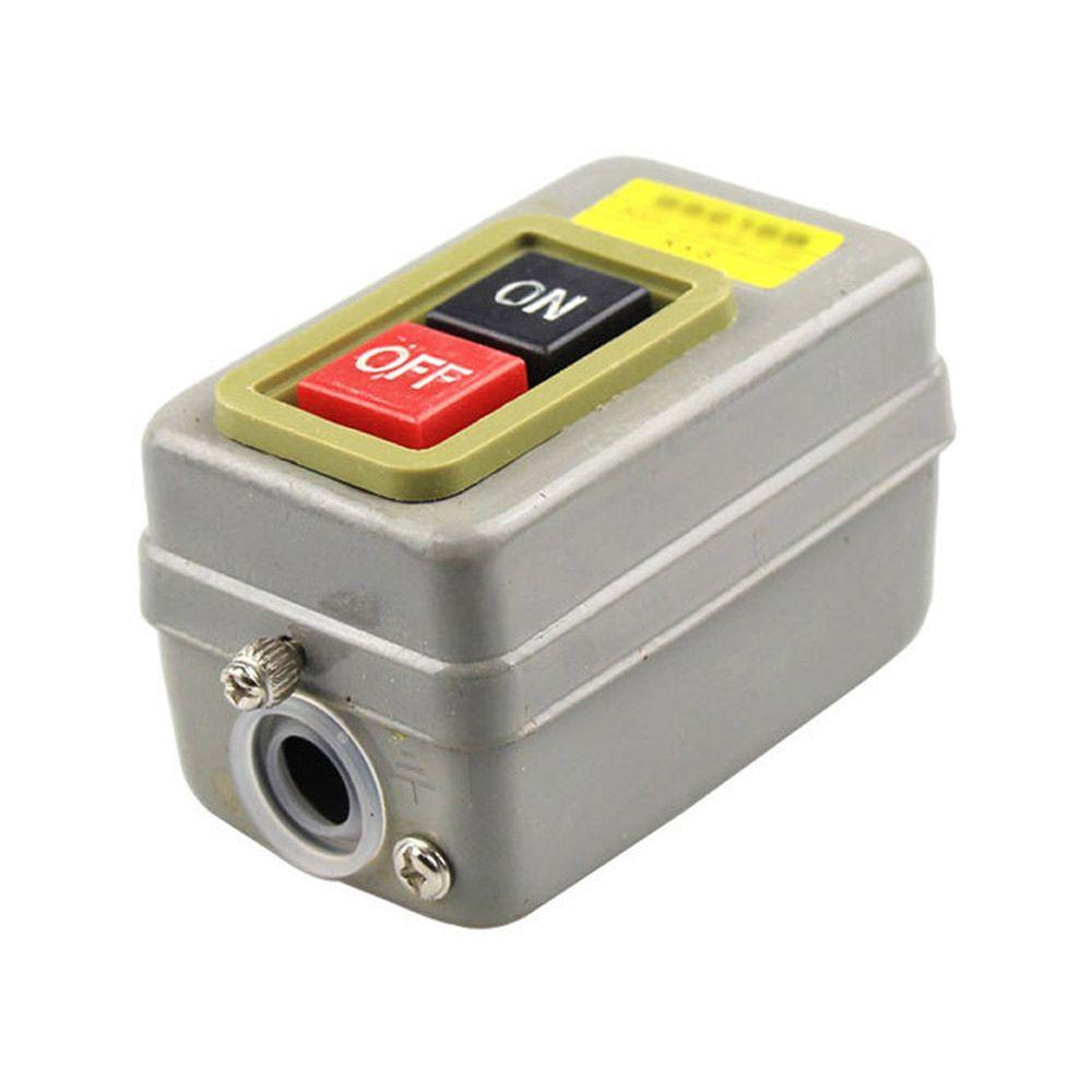 250/380V Three-phase Motor BS-211/216/230 Start Button Switch Metal Button Switch Control Box Power