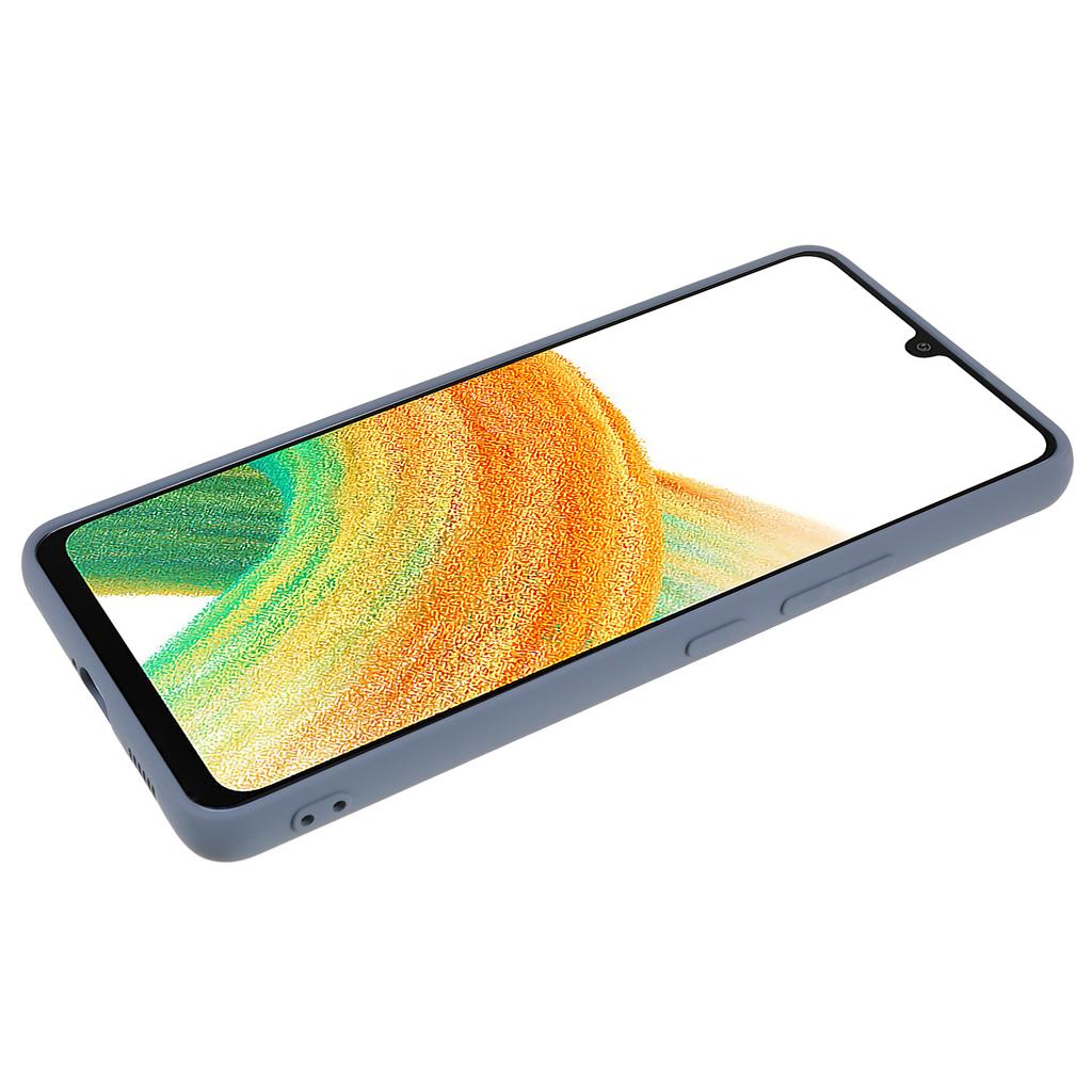 TPU Phone Case for Samsung Galaxy A33 5G,Rubberized Anti-Slip Cover with Soft Fiber Lining