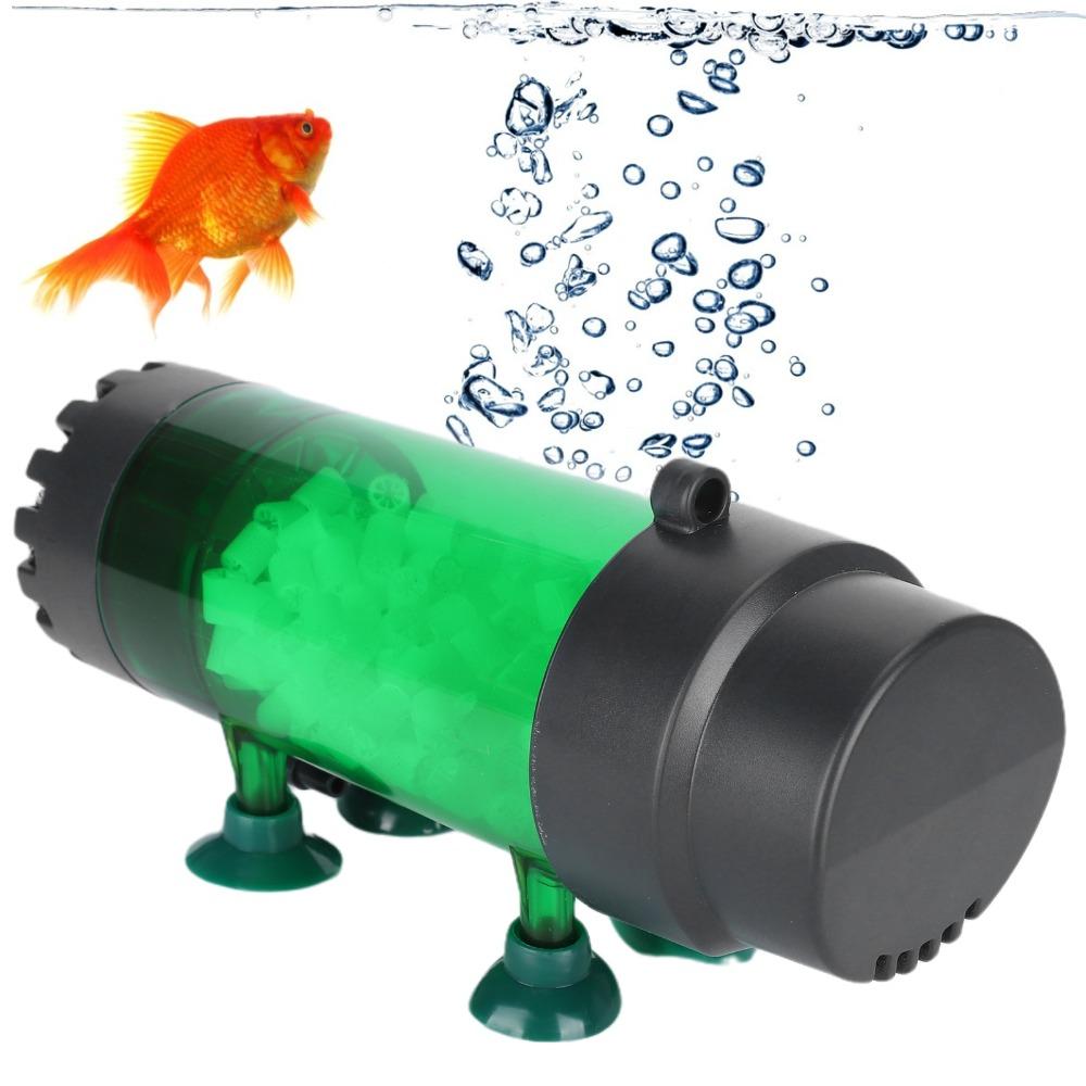 Стабильная установка Фильтр с псевдоожиженным слоем с присоской Аквариумный биологический фильтр Аквариум