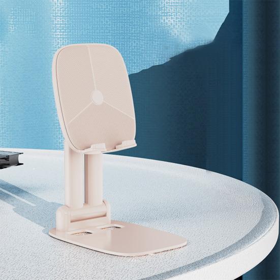 Складной металлический держатель для планшета на 360 градусов, вращение без помощи рук, стабильная поддержка, противоскользящий регулируемый телефон