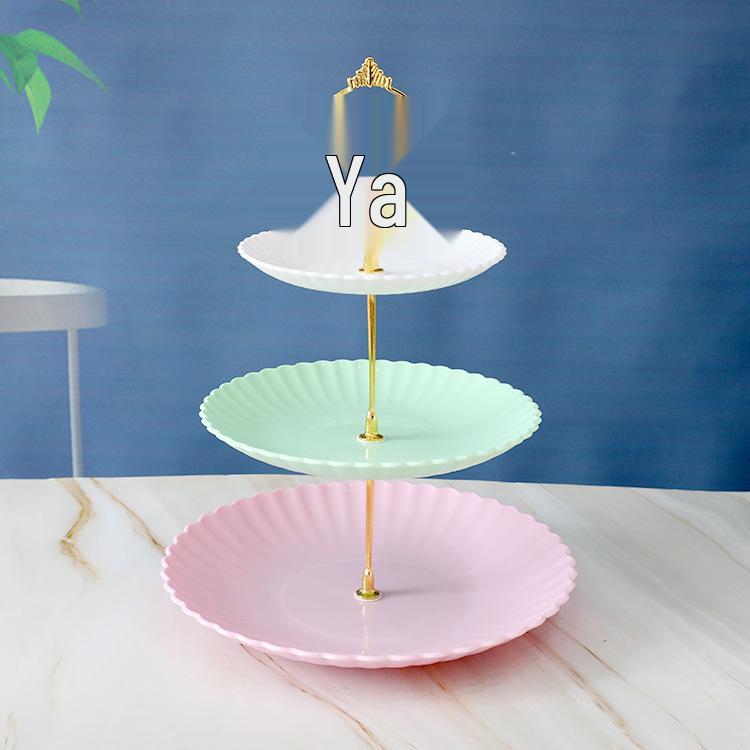 Three-Tier Dessert Display Stand for Parties and Weddings