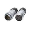 WEIPU WS32 TD+ZD 4 6 8 10 11 13 19Pin Docking Power Circular Connector M32 Soldering Single Wire Cable Adapter Aviation plug