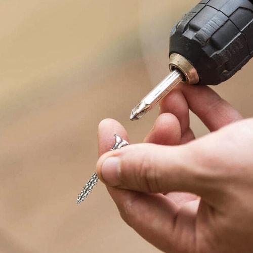 TAORAYO Self-Tapping Screws, Wood Screws, Truss Head Self-Tapping Screws, Wood Screw Set, Screw Nails, Truss Head Self-Tapping Screws, Cross Recessed