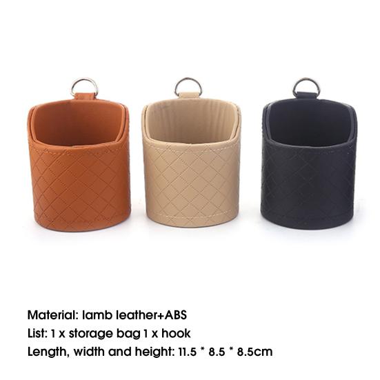 Практичный ведро для хранения автомобиля, прочная несущая способность, плед, сохраняет порядок