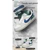 Nike Кроссовки Court Borough Low Recraft GS Sail Court Blue Bicoastal для детей, кремовые HM3722-141