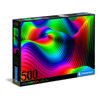 Пазл Clementoni Color Boom Collection Wave C35093, разные цвета, 500 деталей Пазл, Детские игры, Развивающие игрушки
