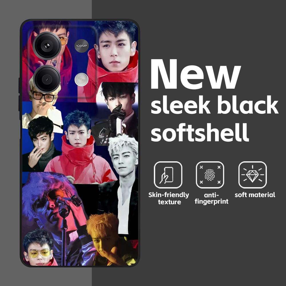 Famous singer B-BIGBANGES  Phone Case For Redmi Note 14 13 12 11 Pro Plus S 5G 14C A3 Soft Black Phone Cover