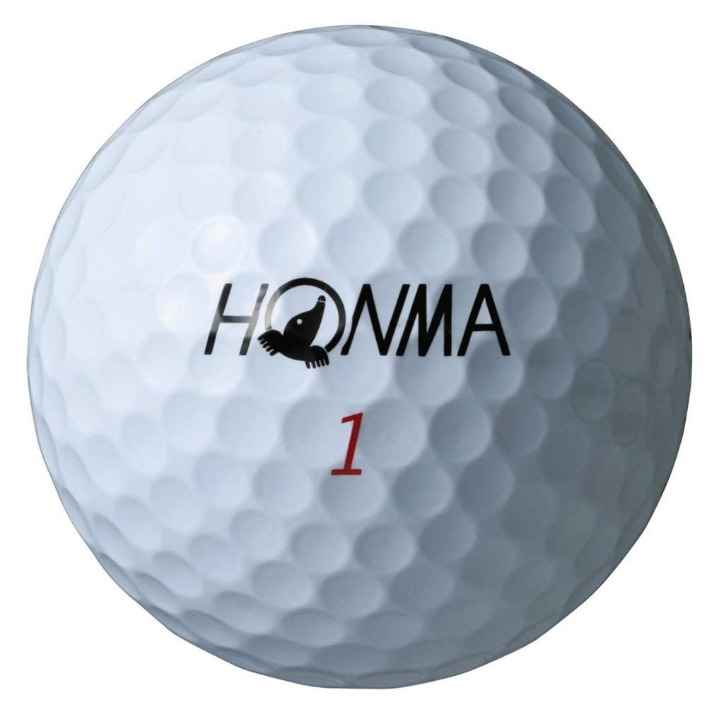 Honma Golf Мячи 1 дюжина 12 мячей Белый Желтый 3 шт BT1908 TOUR WORLD Honma Golf TW-X HONMA/Белый/TW-X