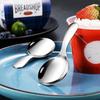 Short Handle Dessert Spoon Stainless Steel Creative Coffee Spoon Multipurpose Mini Cute Ice Cream Cake Scoop Kitchen Tableware