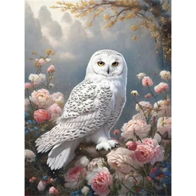DIY Diamond Painting Owl Cross Stitch Kit Mosaic Art Diamond Painting Full Circle/Square Diamond Home Decoration