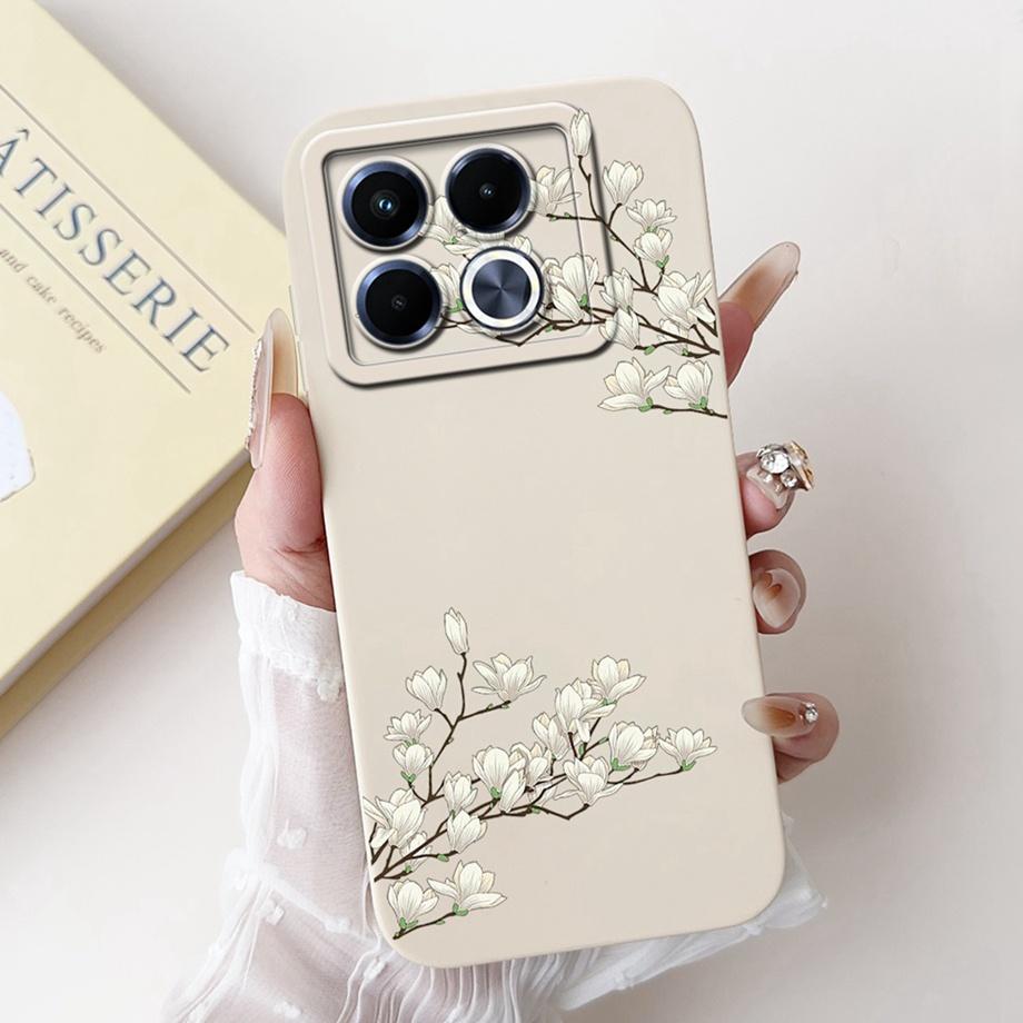 For Infinix Note 40 5G X6852 Phone Case Silicone Soft Back Cover For Infinix Note40 X6851 Bumper Dragon Cat Flower Butterfly Bag
