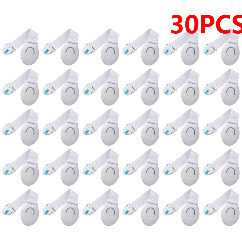 1-50 шт. Замки-ремни безопасности для детей, Замки для детей на шкафы и ящики, Туалет, Холодильник и другое. Клейкие накладки. Установка не требуется.